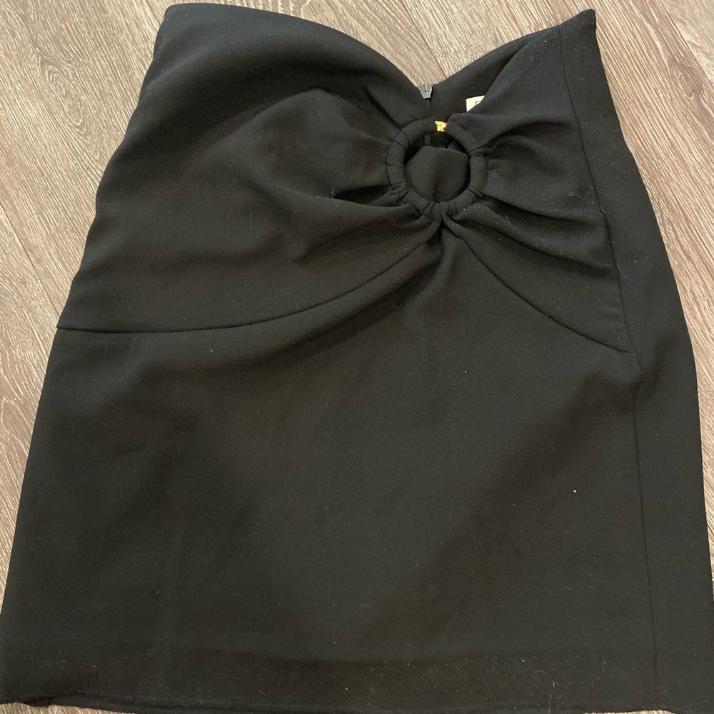 Black Zara mini skirt
